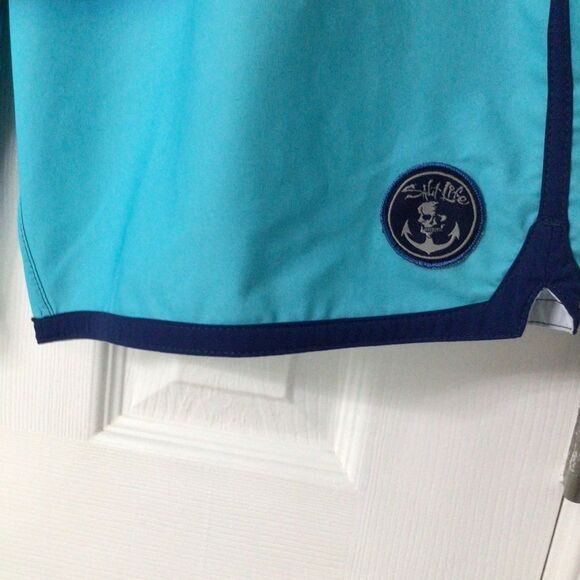 SALT LIFE SLX-QD Board Shorts Size 34, Orange, Blue, Black - Picture 7 of 10